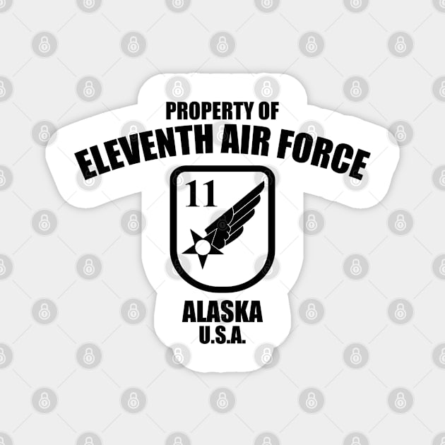 Property of 11th Air Force Magnet by TCP