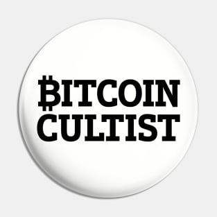 Bitcoin Cultist Pin