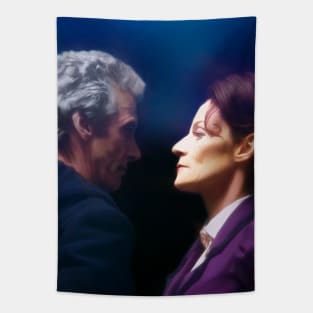 The Doctor and Missy Tapestry