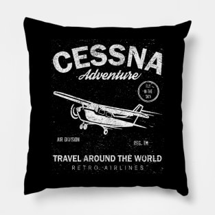 cessna adventure Pillow