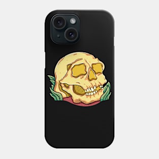 Skull head nature Phone Case