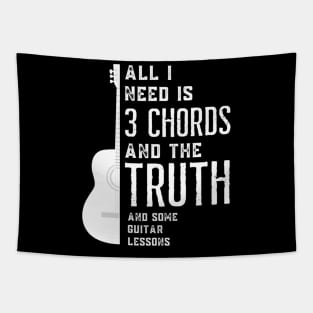 All I Need Is 3 Chords And The Truth And Some Guitar Lessons Tapestry