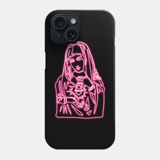 Virgin Mary portrait Phone Case