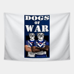 Canterbury Bulldogs - DOGS OF WAR Tapestry