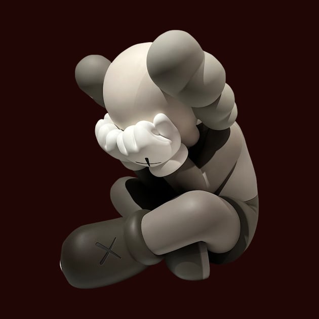 kaws sit doll kaws by masihtitikterluka