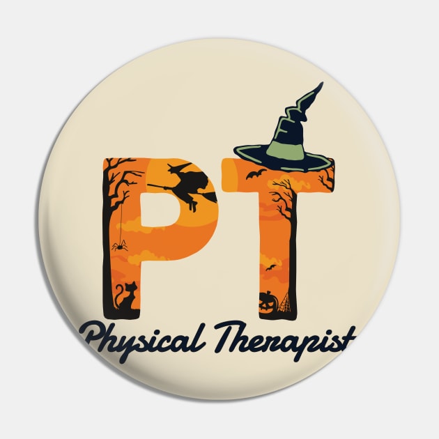 Physical Therapist - Halloween Pin by Real Pendy