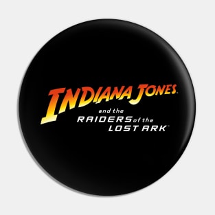 Raiders Of The Lost Ark - WHite Pin