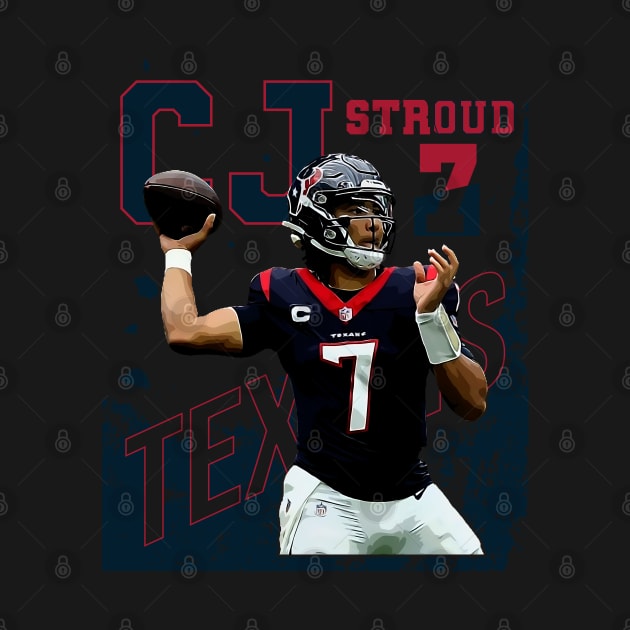 cj stroud || texans by Aloenalone