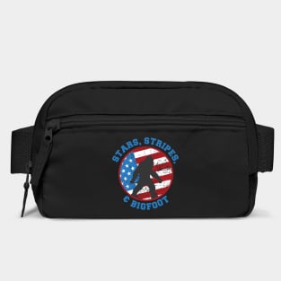 Patriotic Bigfoot- Stars, Stripes & Bigfoot 4th of July Bag