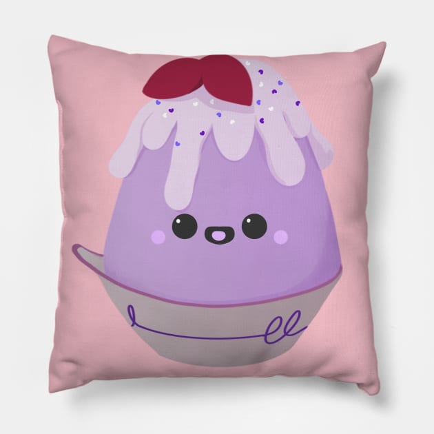 Cute little Purple Kakigõri Pillow by AshStore