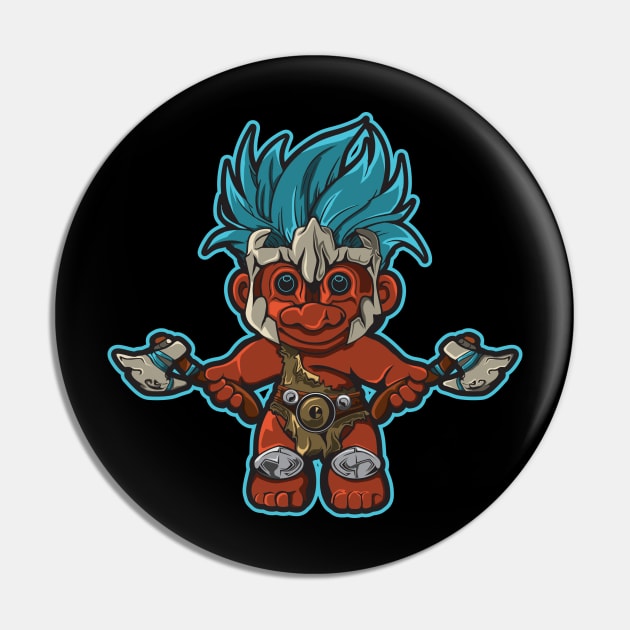 Troll Warlord Pin by exit65