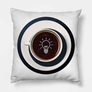 Coffee lights up my idea - I love Coffee Pillow