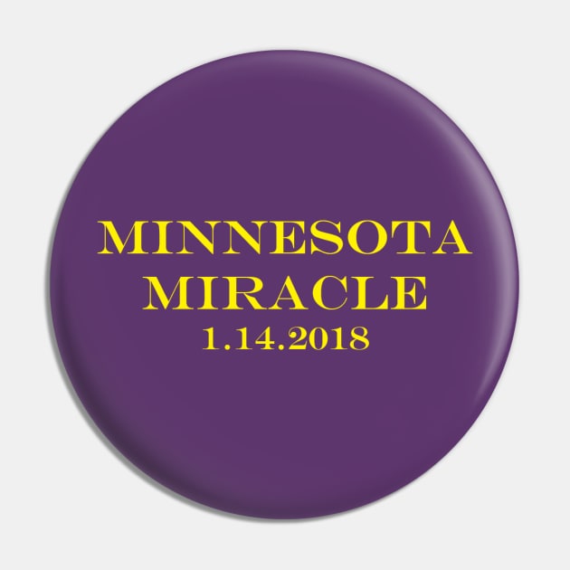 Minnesota Miracle Pin by MINNESOTAgirl