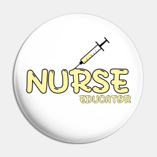 Nurse Educator Yellow Pin