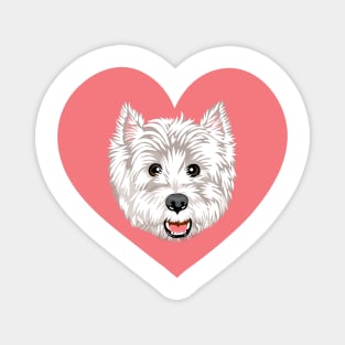 My Westie Valentine Magnet