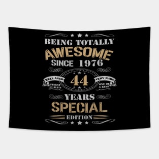 44 Years Special Edition Made In 1976 44th Birthday Tapestry