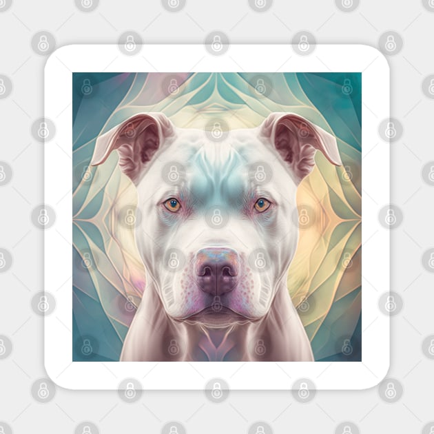 A Fractal Design of A Pit Bull Magnet by daniel4510