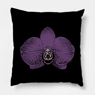 Morbid Orchid Pillow