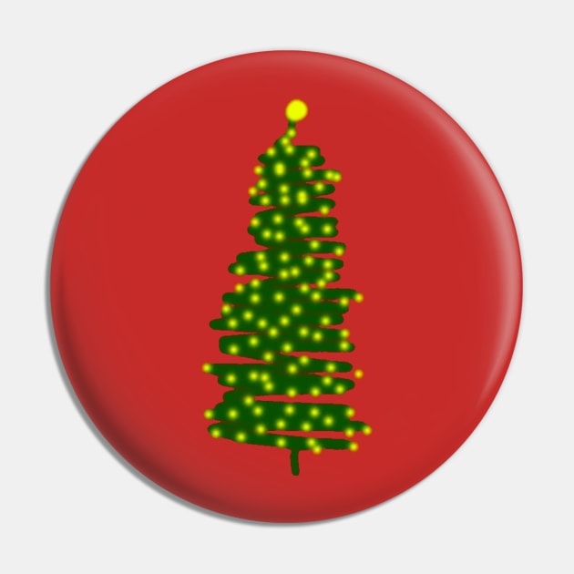 Xmas Tree Pin by IKIosifelli