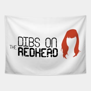 DIBS ON THE REDHEAD Tapestry