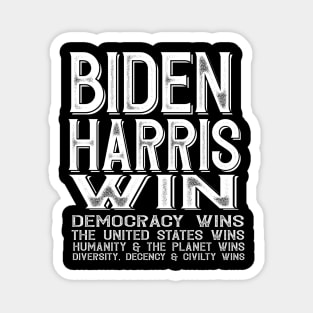 Biden Harris Win Magnet