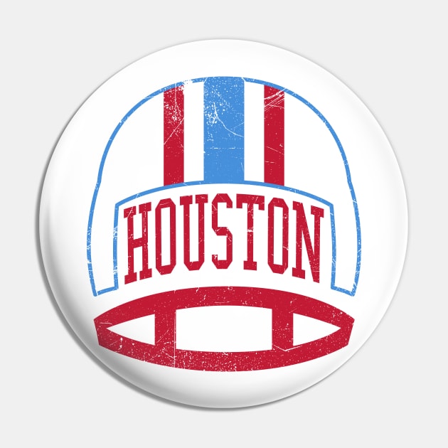 Houston Retro Helmet - White Pin by KFig21