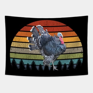 Turkey Thanksgiving Hunter Tapestry