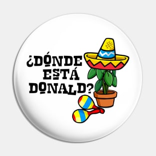 Where's Donald? Pin