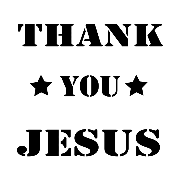 Thank you jesus by theshop