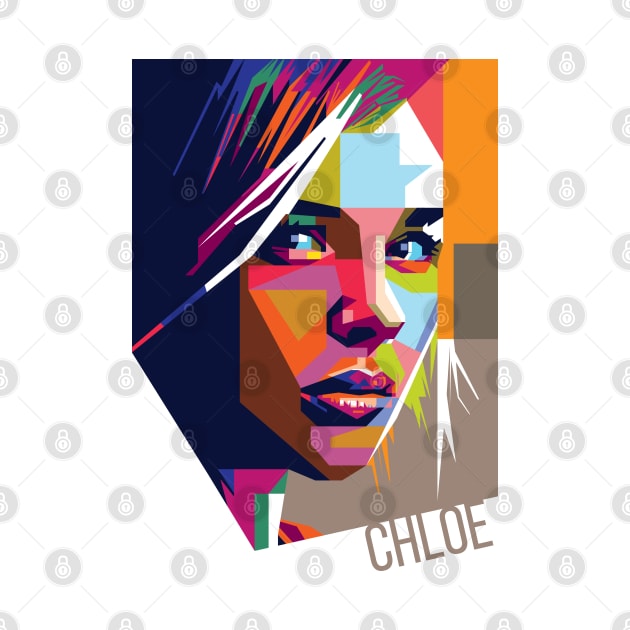 Chloë Grace Moretz Pop Art by Laksana Ardie Store