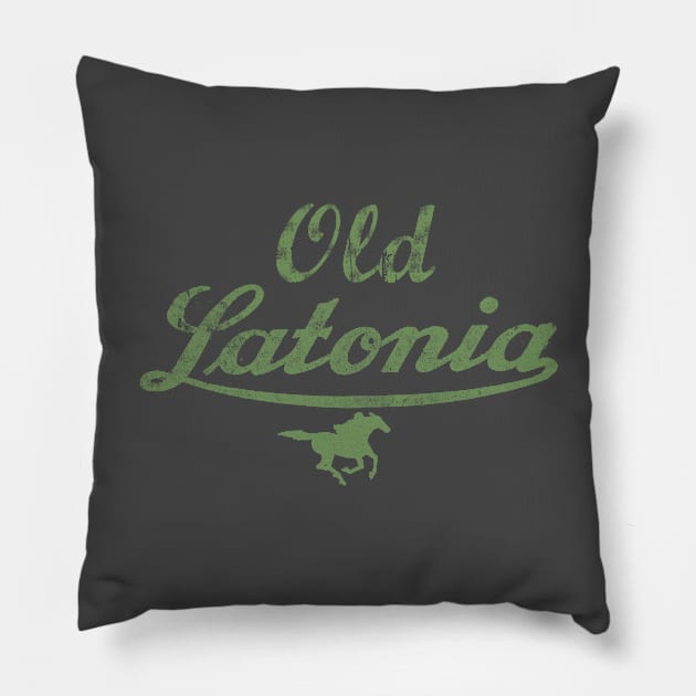 Old Latonia Pillow by CamMillerFilms