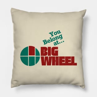 You belong at Fishers Big Wheel Pillow