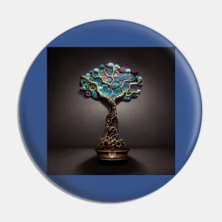 Yggdrasil World Tree of Life Pin