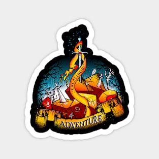 Roll For Adventure Magnet