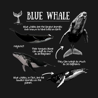 Blue Whale Fun Facts T-Shirt