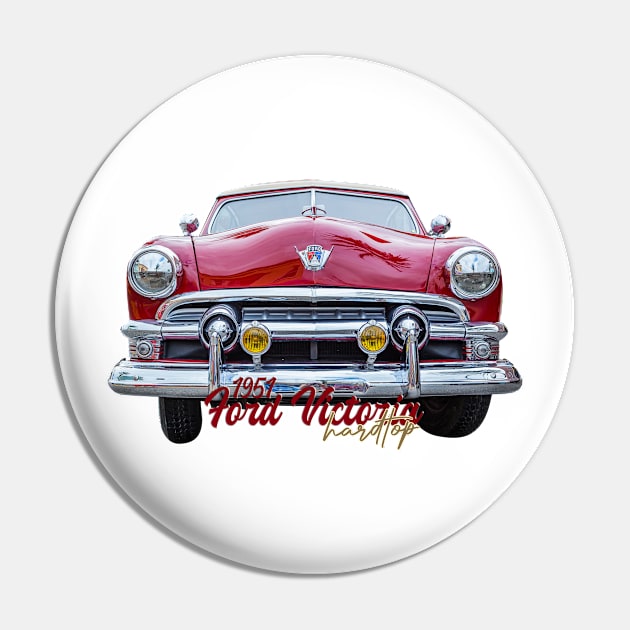 1951 Ford Victoria Hardtop Pin by Gestalt Imagery