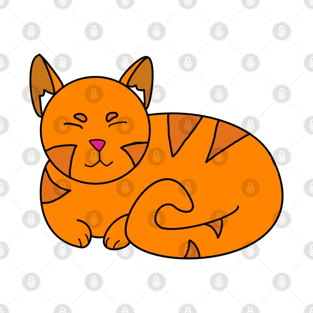 Orange Kitty by MysticHeart