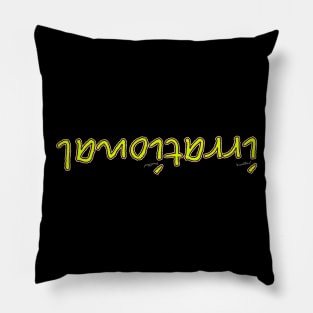 Irrational Behavior Pillow