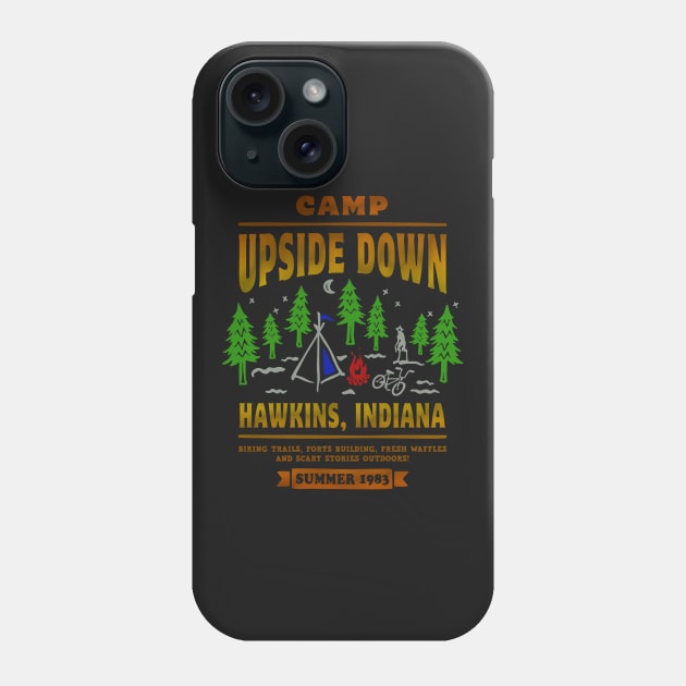 Camp Upside Down Phone Case by dustinbrand29