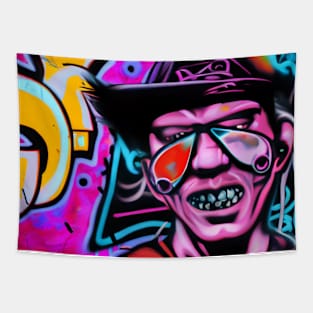 my favorite graffiti art Tapestry