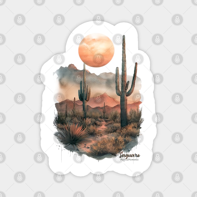 Saguaro national park 01 Magnet by ToddT