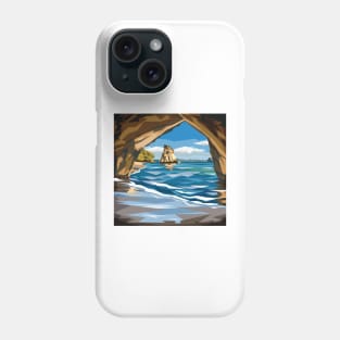 Cathedral Cove Phone Case