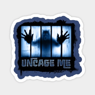 Uncage Me Werewolf Magnet