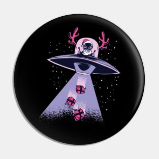 Alien Santa Pin