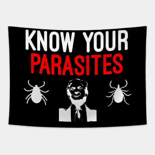 Funny Know Your Parasites Tapestry