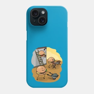 Builder Burgers Phone Case