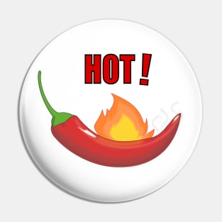 Flaming Hot Chili Pin