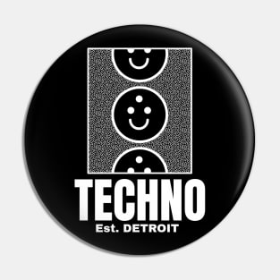 TECHNO  - Smile Chakra Pin