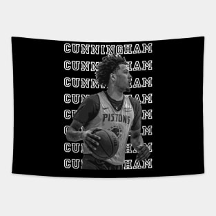 Cade Cunningham Basketball Tapestry
