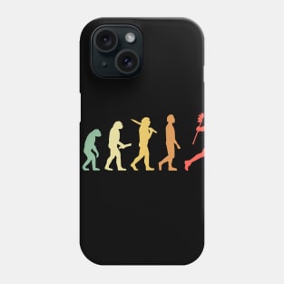 Retro Lacrosse Evolution Gift For Lacrosse Players Phone Case